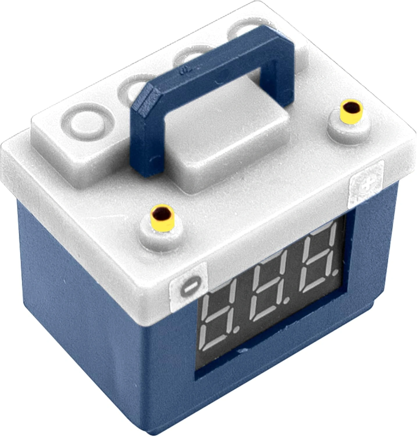 RC Car Accessory: Cool White/Blue Battery Box - Upgrade Your Ride's Vibe!